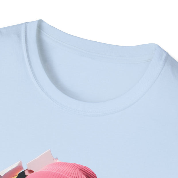 Valentines Dragon 2 Sided Unisex Softstyle T-Shirt