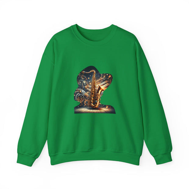Saxophone Unisex Heavy Blend™ Crewneck Sweatshirt