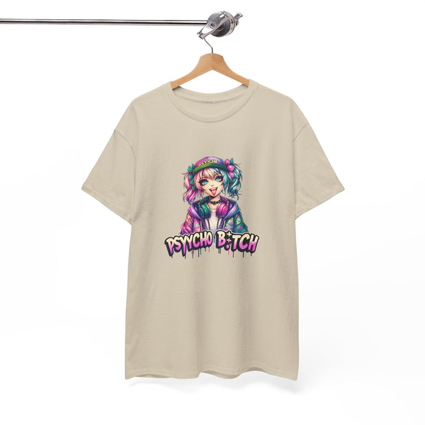 Graffiti Anime Girls Unisex Heavy Cotton Tee