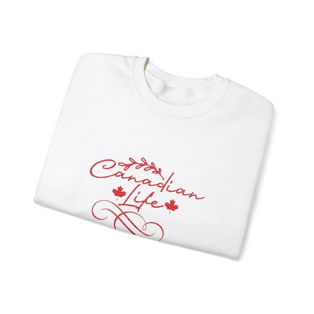 Canadian Life Unisex Heavy Blend™ Crewneck Sweatshirt