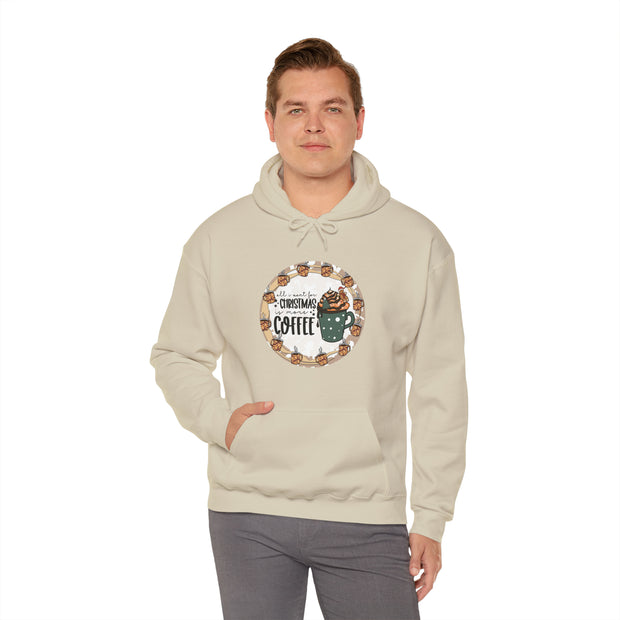 Christmas Coffee Unisex Heavy Blend™ Hooded Sweatshirt