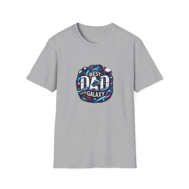 Best Dad in the Galaxy Unisex Softstyle T-Shirt