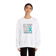 My Wife’s Fight Unisex Heavy Blend™ Crewneck Sweatshirt