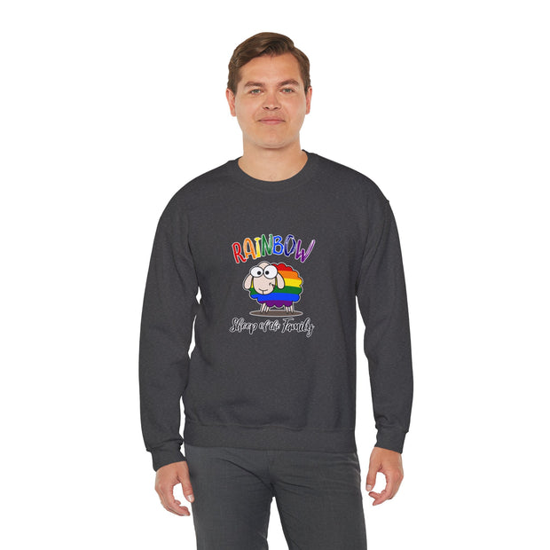 Rainbow Sheep Unisex Heavy Blend™ Crewneck Sweatshirt