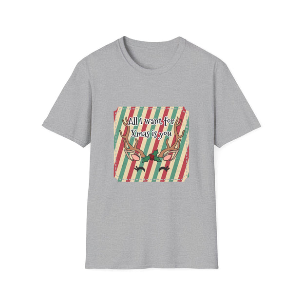 Reindeer Unisex Softstyle T-Shirt
