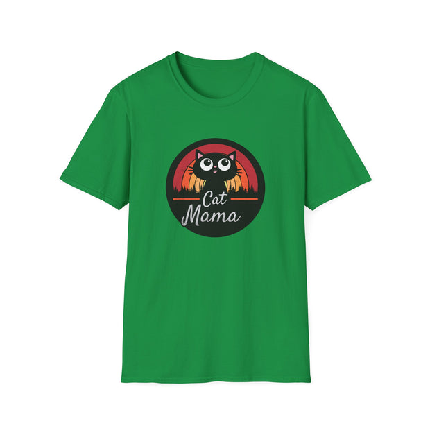 Cat Mama Unisex Softstyle T-Shirt
