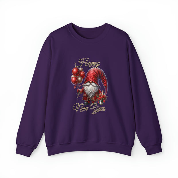 Gnome New Year Unisex Heavy Blend™ Crewneck Sweatshirt