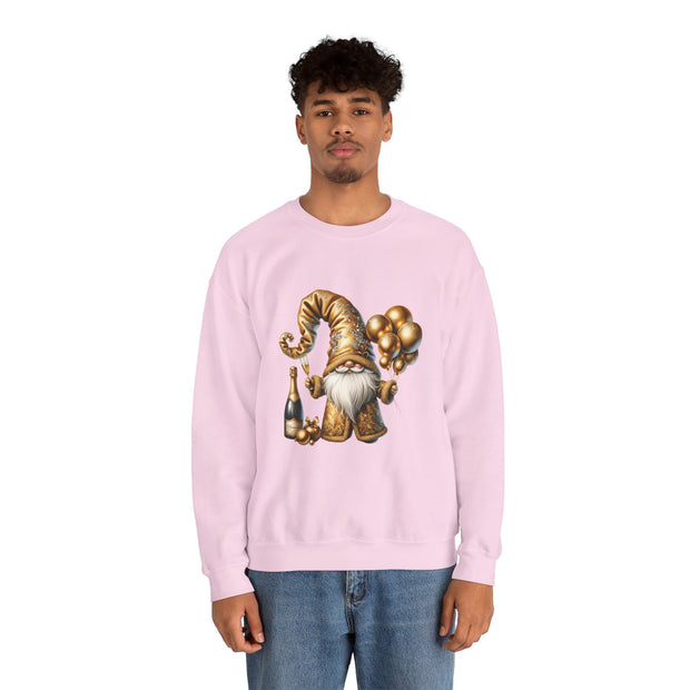 New Year Gnome Unisex Heavy Blend™ Crewneck Sweatshirt