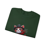 Horror Movie Cats Unisex Heavy Blend™ Crewneck Sweatshirt