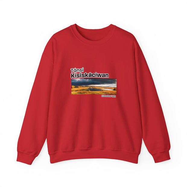 Tánsi Cree Saskatchewan Unisex Heavy Blend™ Crewneck Sweatshirt