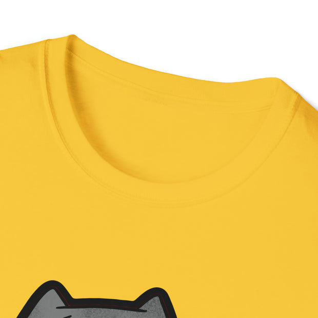 Christmas cat Unisex Softstyle T-Shirt