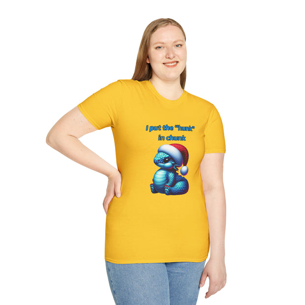 Christmas dragon Unisex Softstyle T-Shirt