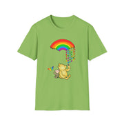 Winnie the Pooh Raining Pride Unisex Softstyle T-Shirt