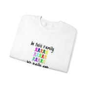 Cancer Family Support Unisex Heavy Blend™ Crewneck Sweatshirt