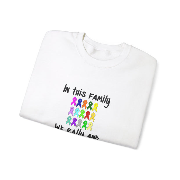 Cancer Family Support Unisex Heavy Blend™ Crewneck Sweatshirt