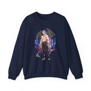 Anime Male Demon Unisex Heavy Blend™ Crewneck Sweatshirt