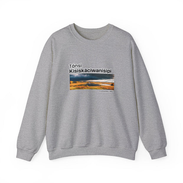 Tánsi Cree Saskatchewan Unisex Heavy Blend™ Crewneck Sweatshirt