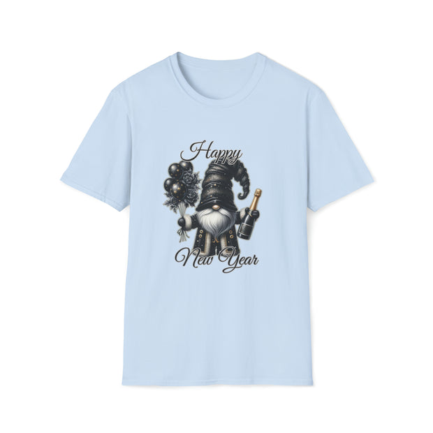 Gnome New Year Unisex Softstyle T-Shirt