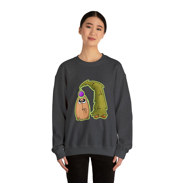 Christmas cat Unisex Heavy Blend™ Crewneck Sweatshirt