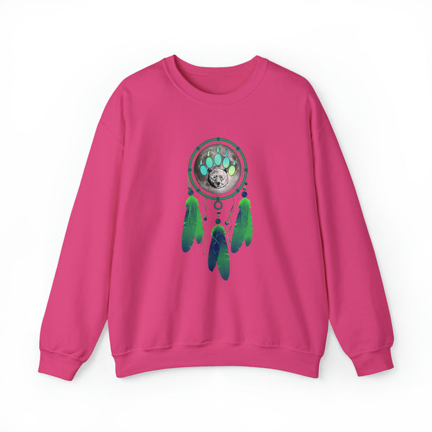 Bear Dream catcher Unisex Heavy Blend™ Crewneck Sweatshirt