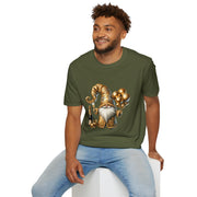 New Year Gnome Unisex Softstyle T-Shirt
