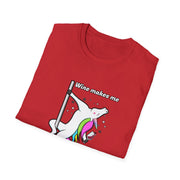 Unicorn Wine Unisex Softstyle T-Shirt