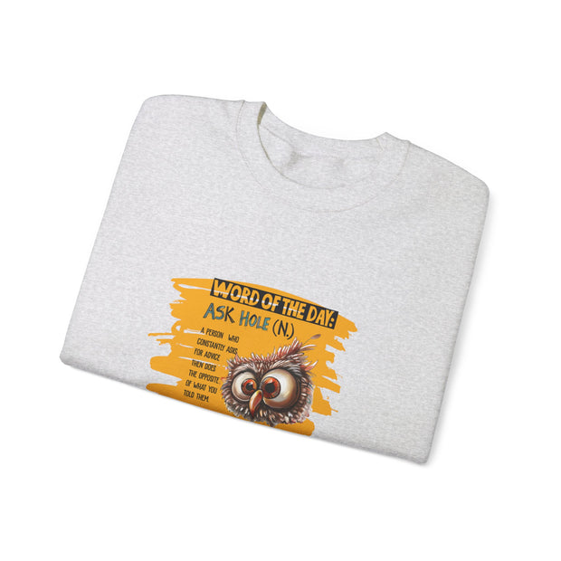 Word of the Day Unisex Heavy Blend™ Crewneck Sweatshirt
