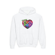 Youth Hooded Sweatshirt with Soda Pop Design, Fun Sweatshirt for Kids, Perfect Gift for Birthdays, Cozy Hooded Top, Great for Casual Wear
