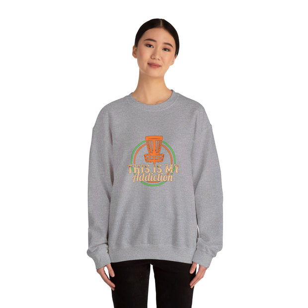 This is my Addiction Unisex Heavy Blend™ Crewneck Sweatshirt