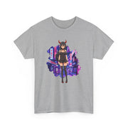 Anime Female Demon Unisex Heavy Cotton Tee