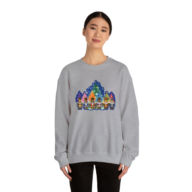 Gnome Nutcracker Unisex Heavy Blend™ Crewneck Sweatshirt