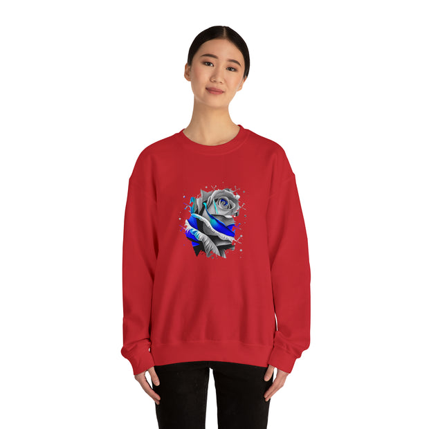 Rose Unisex Heavy Blend™ Crewneck Sweatshirt