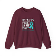 My Wife’s Fight Unisex Heavy Blend™ Crewneck Sweatshirt