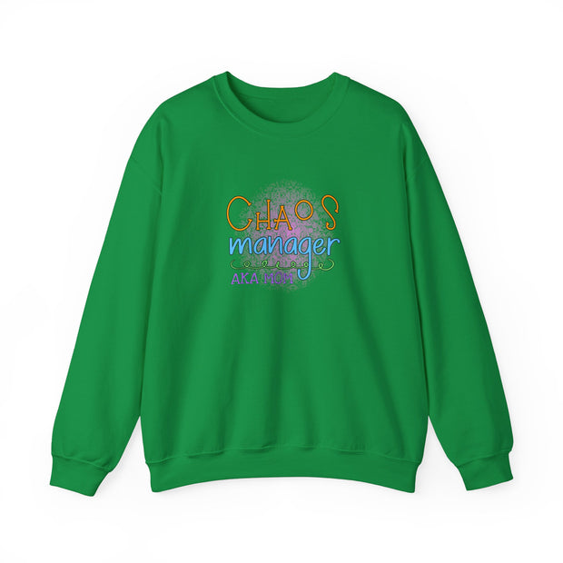 Chaos Manager Unisex Heavy Blend™ Crewneck Sweatshirt