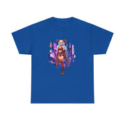 Anime Female Demon Unisex Heavy Cotton Tee