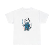 Horror Movie Cats Unisex Heavy Cotton Tee
