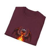 Fire Dragon Unisex Softstyle T-Shirt