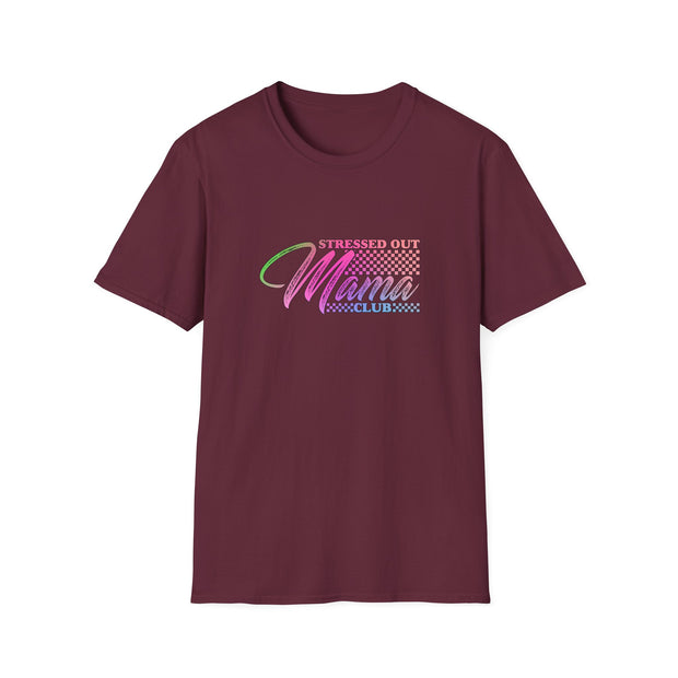 Stressed Out Mama Unisex Softstyle T-Shirt