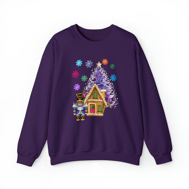 Gnome Nutcracker Unisex Heavy Blend™ Crewneck Sweatshirt