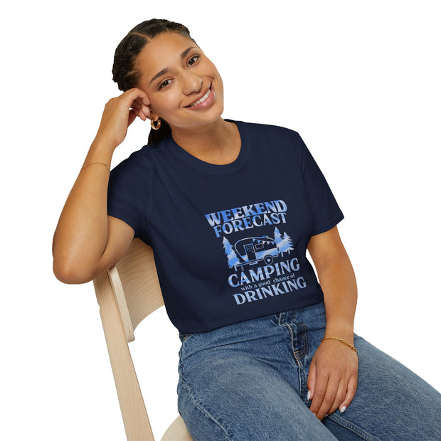 Weekend Forecast Unisex Softstyle T-Shirt