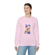 Christmas cat Unisex Heavy Blend™ Crewneck Sweatshirt
