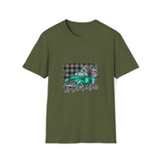 Christmas truck Unisex Softstyle T-Shirt