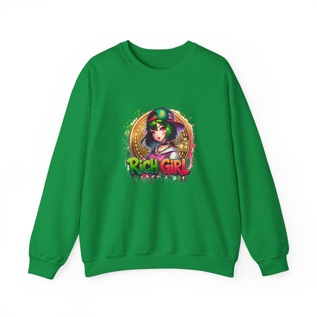 Graffiti Anime Girls Unisex Heavy Blend™ Crewneck Sweatshirt