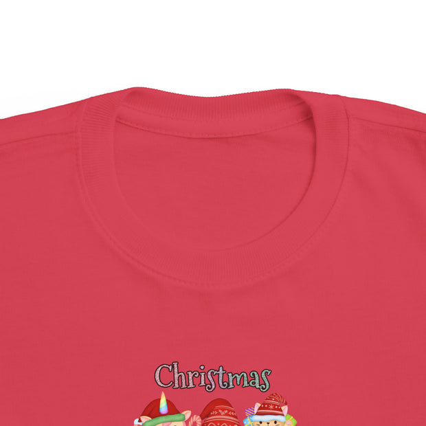 Christmas Gnomes Toddler's Fine Jersey Tee