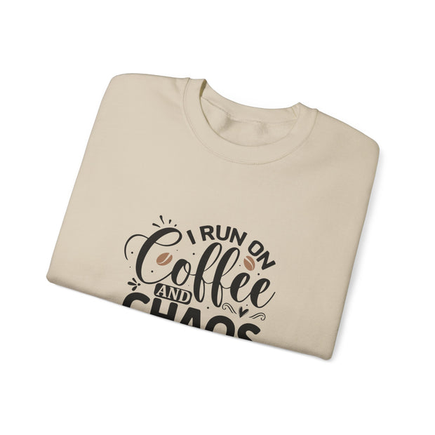 Coffee and Chaos Unisex Heavy Blend™ Crewneck Sweatshirt