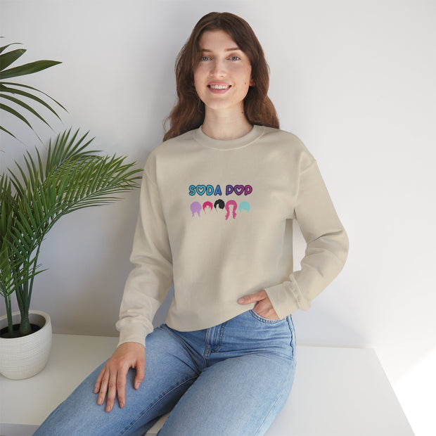 Soda Pop Crewneck Sweatshirt | Unisex Comfortable Top, Gift for Fathers Day, Cozy Fashion, Casual and Trendy Wear