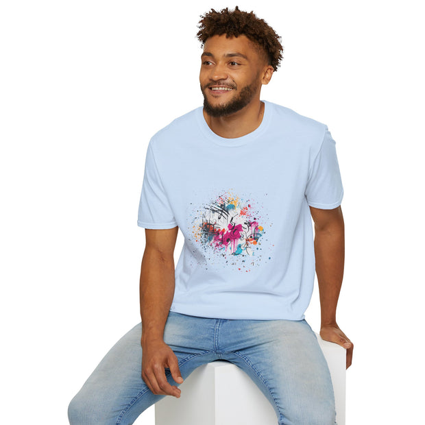 Musical Splash Unisex Softstyle T-Shirt