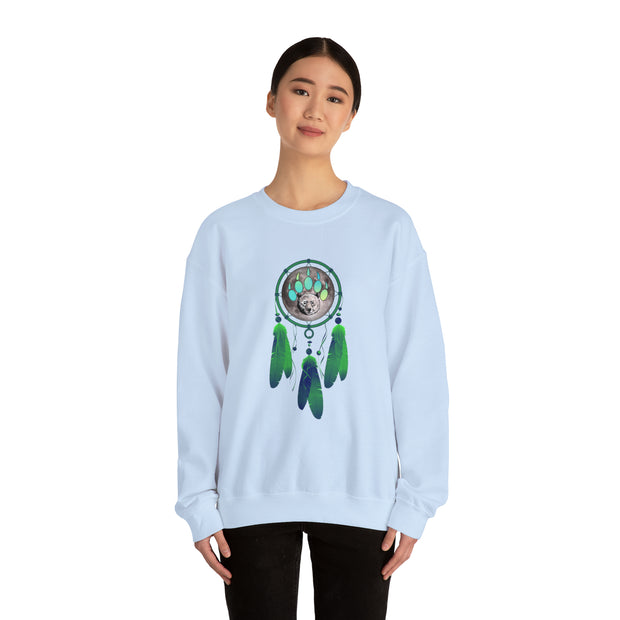 Bear Dream catcher Unisex Heavy Blend™ Crewneck Sweatshirt