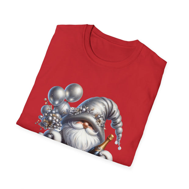 New Year Gnome Unisex Softstyle T-Shirt