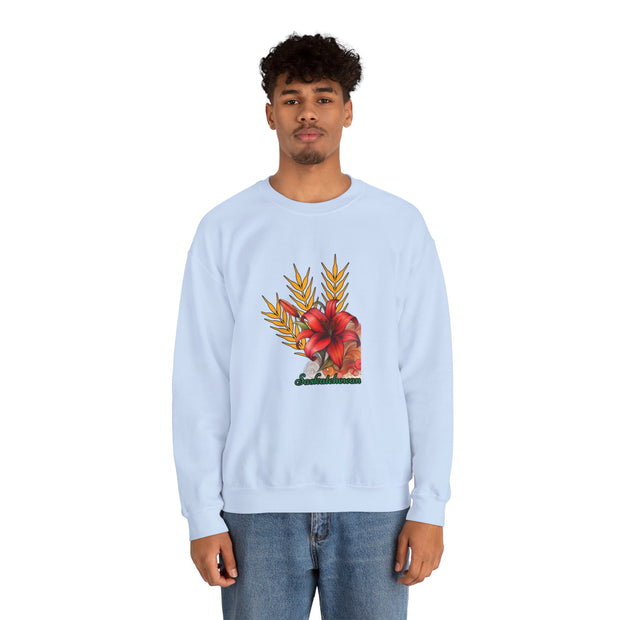 Saskatchewan Lily Unisex Heavy Blend™ Crewneck Sweatshirt